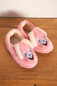 Albishoes Kız Çocuk Panduf Ev Patiği Pamuk Astarlı Tavşan Figür Ev Kreş Ayakkabısı Sevimli Tavşan - 1