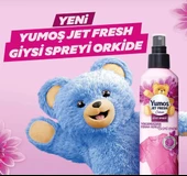 Yumoş Jet Fresh Giysi Spreyi Lilyum 200 ml 1 Adet Jet Fresh Giysi Spreyi Orkide 200 ml 1 Adet - 3