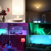 Uzaktan Kumandalı 9W Rgb Ampul E27 Duy - 4