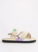 BENETTON 10214 HAFİF TABAN PARMAK ARASI KETEN KADIN SANDALET - 2