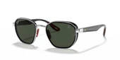 Ray-Ban Ferrari 3674M F00771 Silver-Green Erkek Güneş Gözlüğü - 1
