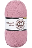 1 Adet Madame Cotton El Örgü İpi Yünü 100 gr 024 Gül Kurusu - 1