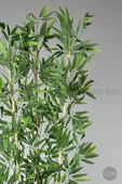 BİÇİÇEK   Yapay Bambu ağacı 140cm Hasır Saksıda - 4