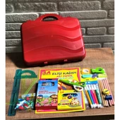 Çantalı Okul Seti 70 Parça Çantalı 17 Çeşit Kırtasiye Seti - 3