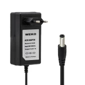 Weko 14.4 Volt 1 Amper Priz Tipi Adaptör Kırmızı Yeşil Ledli Şarj Dolum Göstergeli 5.5x2.5 Uçlu - 1