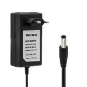 Weko 14.4 Volt 1 Amper Priz Tipi Adaptör Kırmızı Yeşil Ledli Şarj Dolum Göstergeli 5.5x2.5 Uçlu - 4
