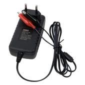 Weko 14.4 Volt 2 Amper Kırmızı Yeşil Ledli Yerli Üretim Krokodil Uçlu Akü Şarj Cihazı Aleti 14.4V-2A - 3