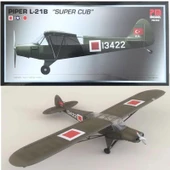 Piper L-21 Super Cub Plastik Maket PM 502 - 1