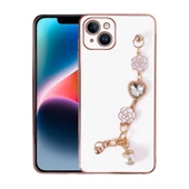 iPhone 15 Plus Kılıf El Tutamaçlı Kamera Korumalı Taka Silikon Kapak - 1