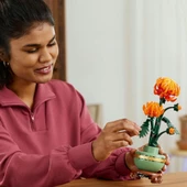 LEGO Icons 10368  Krizantem - Yetişkinler Için Dekoratif Kasımpatı Çiçeği Yapım Seti (278 Parça) - 8