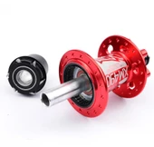 Koozer XM490 Bisiklet Göbek Seti Ön Arka 32 Delik 6 Vida Kırmızı Renk thumbnail 6