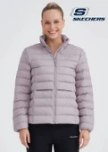 Skechers W Outerwear Pop Up Detailed Padded Jacket S231240 Günlük Kadın Mont thumbnail 6