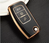 Ford Focus 2 Fiesta Mondeo Uyumlu Silikon Nano Anahtar Kılıfı Kumanda Kılıfı Oto Anahtarlık - 1