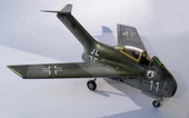 Ta-183 Focke Wolf Pm Model Savaş Uçağı Demonte Plastik Maketi - 3