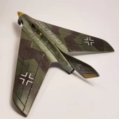 Messerschmitt P1111 Pm Model Avcı Uçağı Demonte Plastik Maketi - 6