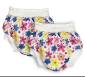 Sema Baby 2'li  Desenli Lüks Alıştırma Külodu No.2 15-20 kg - Flowers - 1