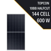 TOPCON 600W HALF CUT  GÜNEŞ PANELİ - 1
