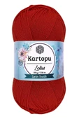 1 Adet Lotus Bikini Büstiyer Bluz Örgü İpi  K101 Nar Çiçeği - 1