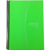 KOMEKS SPIRALLI DEFTER PP KAPAK 120YP CIZGILI 136 - 1