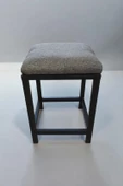 Pimango Tekli Puf Gri 35x35 cm - 1