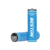 Beston USB Type-C Kablo ile Şarj Edilebilir Lityum 2'li Kalem Pil 1.5V AA / 2220 mWH 500mAH - 2