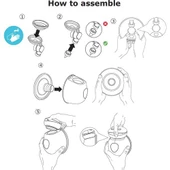 Bebebao P1 240 ML Elektrikli Süt Sağma Göğüs Pompası 2 ADET - 2