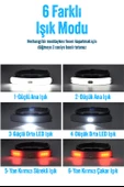 Pro USB Şarjlı Kafa Lambası 2000 Lümen 38 LED Geniş Açı Kamp Lambası Avcı Balıkçı Kafa Feneri 5401 - 3