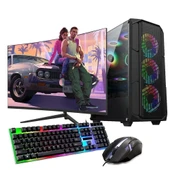 Ryzen5 5600 8GB 240SSD 4GB RX550 24" Mon. Oyun Bilgisayarı thumbnail 1