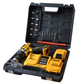 88vf (Çelik Gövdeli) Darbeli Şarjlı Vidalama Matkap Seti EEA102 - 6