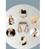 Ovmalı Asmalı Boyun Sırt Ve Vücut Masajı Güçlü Ovmalı Masaj Masaj Kemeri Bel Boyun Sırt Masaj Aleti - 5