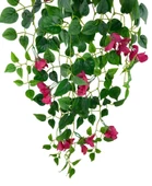 Nettenevime Yapay Çiçek Saksıda Fuşya Begonvil Çiçeği 9 Dallı 100cm Sarkan Çiçek thumbnail 3