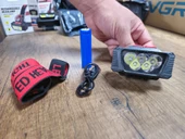 5 ledli lityum pilli typ-c şarj girişli kafa feneri - 1