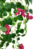 Nettenevime Yapay Çiçek Saksıda Fuşya Begonvil Çiçeği 9 Dallı 100cm Sarkan Çiçek thumbnail 4