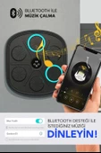 Boks Eğitim Makinesi Sayaçlı RGB Işıklı Bluetooth Müzik Çalar Box Egzersiz Elektronik Kum Torbası - 2