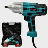 Elektrikli Somun Sıkma Sökme Makinesi 450Watt Mavi  EEA329 (B) - 1
