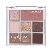 Lamel SELFLOVE Eyeshadow Göz Farı Paleti Mat,Parlak ve Sedefli Tonlar No 402 - 1