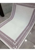 Verda T 1187 Beyaz 150x230 Pudra Pembe 4 M2 Halı ! - 7