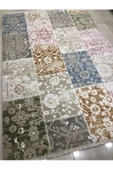 Pudra Vizon Patchwork Halı - 2