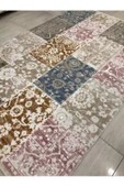 Pudra Vizon Patchwork Halı - 3