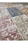 Pudra Vizon Patchwork Halı - 7