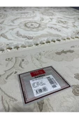Sentez 7004 Av 150x230 Krem Kahve 4 m2 Ince Halı - 5