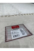 Sentez 7005 A 150x230 Beyaz Krem Turkuaz 4 M2 Halı ! - 4