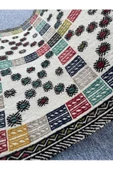 El Dokuması Dekoratif Kilim 80x93 Renkli %100 Yün Kilim thumbnail 8