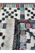 El Dokuması Dekoratif Kilim 80x93 Renkli %100 Yün Kilim thumbnail 4