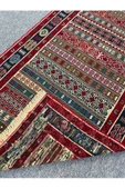 El Dokuma Iran Kilim 85x200 Sumak Kırmızı Rah Rah Kilim ! thumbnail 3