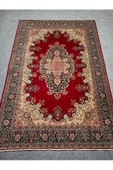 EL DOKUMA LADİK HALISI 208X306 KIRMIZI %100 YÜN 6,5 M2 SALON HALISI - 1