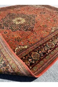 EL DOKUMA LADİK HALISI 207X315 KİREMİT 6,5 M2 YÜN SALON HALISI - 7