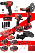 STANVOLT MATKAP-TAŞLAMA-SOMUN 3'LÜ SET 36 VOLT 5 AH 4 AKÜLÜ KÖMÜRSÜZ SERİ - 1