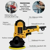 Dikey Polisaj Zımpara Makinesi 125mm Devir Ayarlı EEA233 - 2