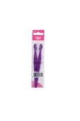 BEAUTY GİRL Mor Mini 2'li Kaş Usturası - 3